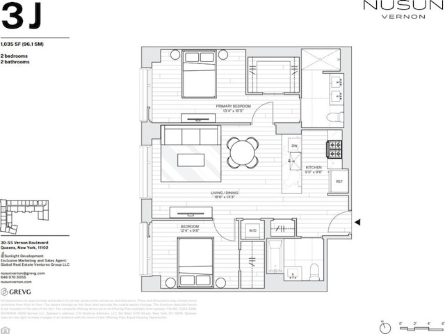 30-55 Vernon Blvd Unit 3J, New York City, NY 11102 - view of home floor plan