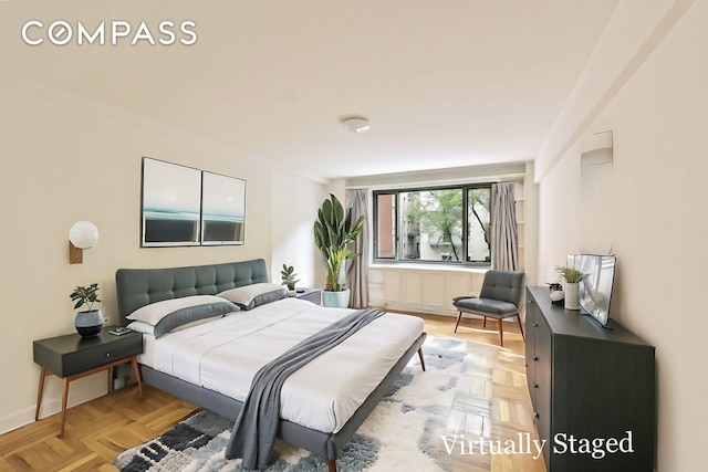 420 E 64th St Unit W4D, New York City, NY 10065 - bedroom featuring baseboards