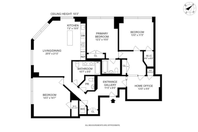 75 Wall St Unit 18Fg, New York City, NY 10005 - property floor plan