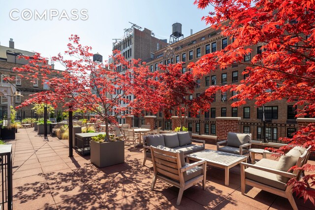 23 E 10th St Unit 815, New York City, NY 10003 - view of property's community with outdoor lounge area