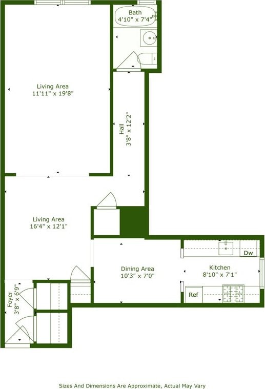 floor plan / room layout