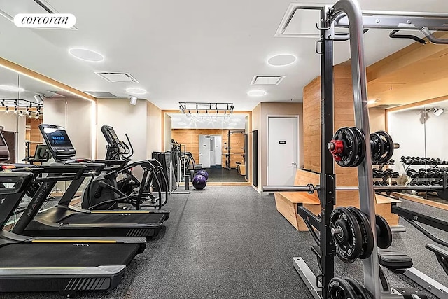 550 W 29th St Unit 9Afl, New York City, NY 10001 - view of exercise room