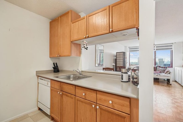 4-74 48th Ave Unit 38-H, New York City, NY 11109 - kitchen with dishwasher and light countertops