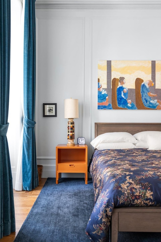 390 W End Ave Unit 2H, New York City, NY 10024 - bedroom featuring baseboards and wood finished floors