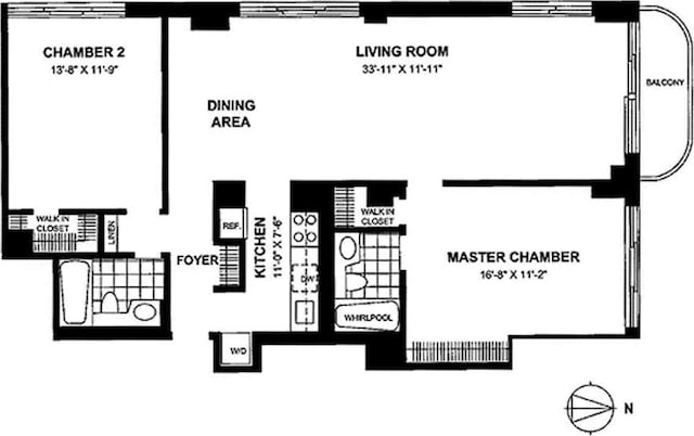 343 E 74th St Unit Ph2A, New York City, NY 10021 - view of home floor plan