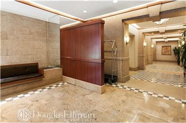343 E 74th St Unit Ph2A, New York City, NY 10021 - community lobby featuring recessed lighting