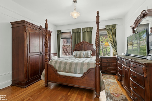 45-14 43rd St Unit 2D, New York City, NY 11104 - bedroom featuring light wood-style floors