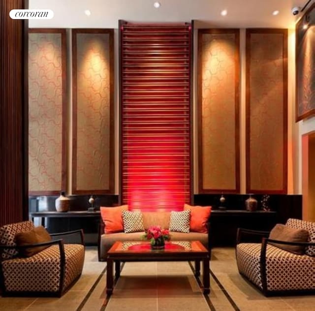 40 Broad St Unit 18C, New York City, NY 10004 - lobby featuring a security system and recessed lighting
