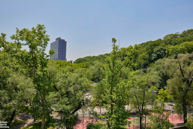 1825 Riverside Dr Unit 6B, New York City, NY 10034 - view of building exterior featuring central AC and a city view