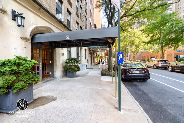 51 E 90th St Unit 1C, New York City, NY 10128 - entrance to property with french doors
