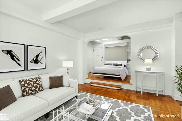 123 E 37th St Unit 6B, New York City, NY 10016 - bedroom featuring baseboards