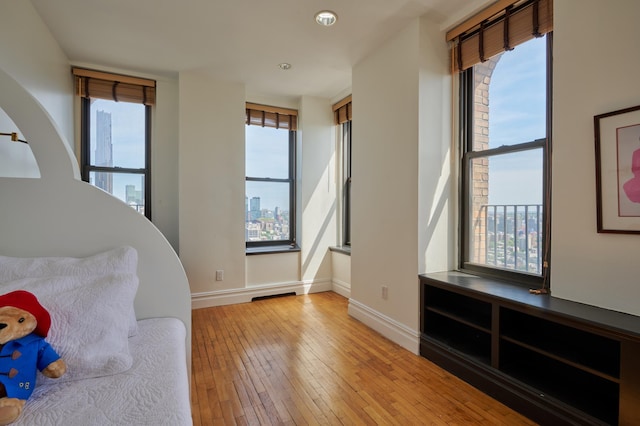 75 Livingston St Unit 28-A, New York City, NY 11201 - bedroom featuring light wood-style flooring and baseboards