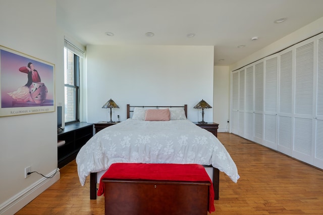 75 Livingston St Unit 28-A, New York City, NY 11201 - bedroom with hardwood / wood-style floors and recessed lighting