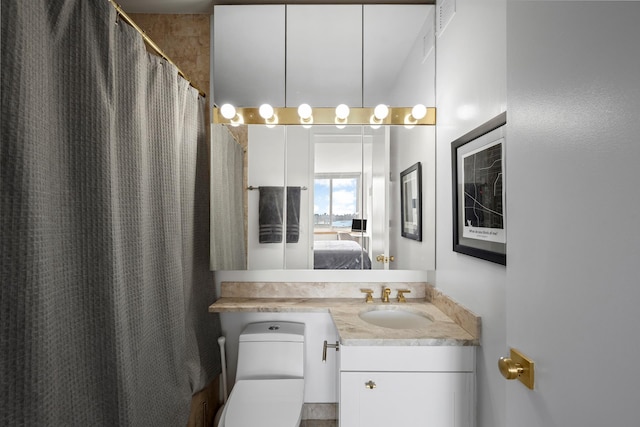 524 E 72nd St Unit 36B, New York City, NY 10021 - full bath with connected bathroom, vanity, and toilet