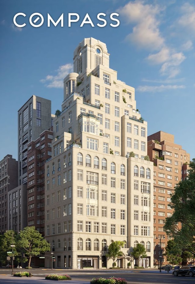 view of property featuring a city view