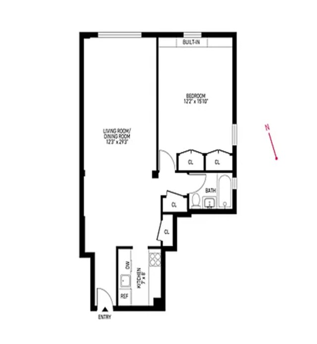 225 E 76th St Unit 4A, New York City, NY 10021 - property floor plan