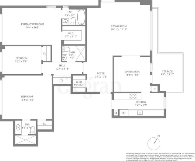 166 E 63rd St Unit 20A, New York City, NY 10065 - property floor plan