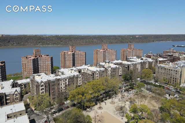 116 Pinehurst Ave Unit H32, New York City, NY 10033 - aerial view of property's location featuring a large body of water and nearby urban area