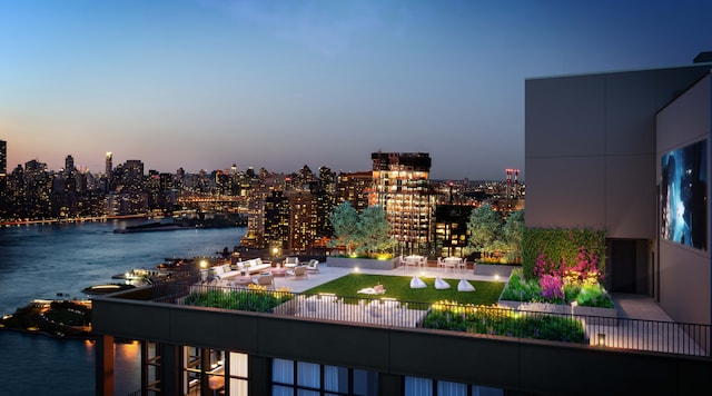 29 Huron St Unit 10Ae, New York City, NY 11222 - water view featuring skyline