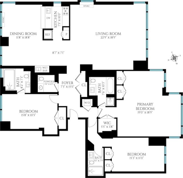 524 E 72nd St Unit 37Ab, New York City, NY 10021 - home floor plan