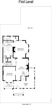 685 E 22nd St, New York City, NY 11210 - floor plan / room layout