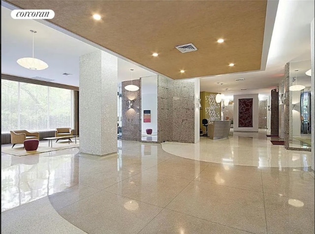 205 W End Ave Unit 9R, New York City, NY 10023 - lobby featuring recessed lighting