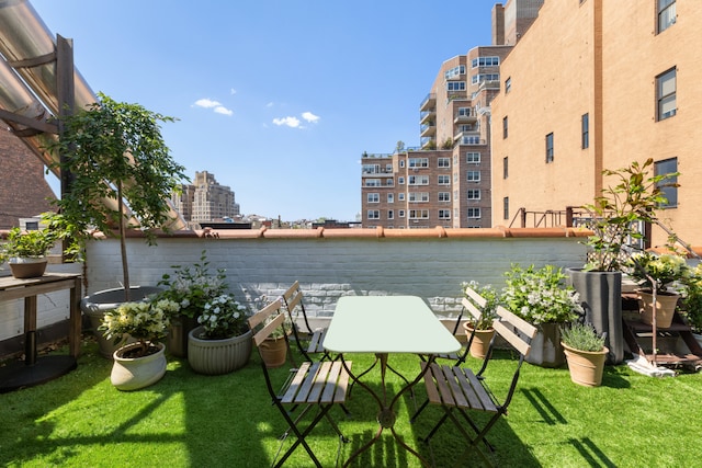 15 Jones St Unit 6A, New York City, NY 10014 - view of grassy yard
