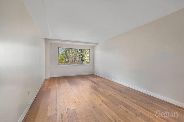 1400 5th Ave Unit 4G, New York City, NY 10026 - empty room with baseboards and hardwood / wood-style flooring
