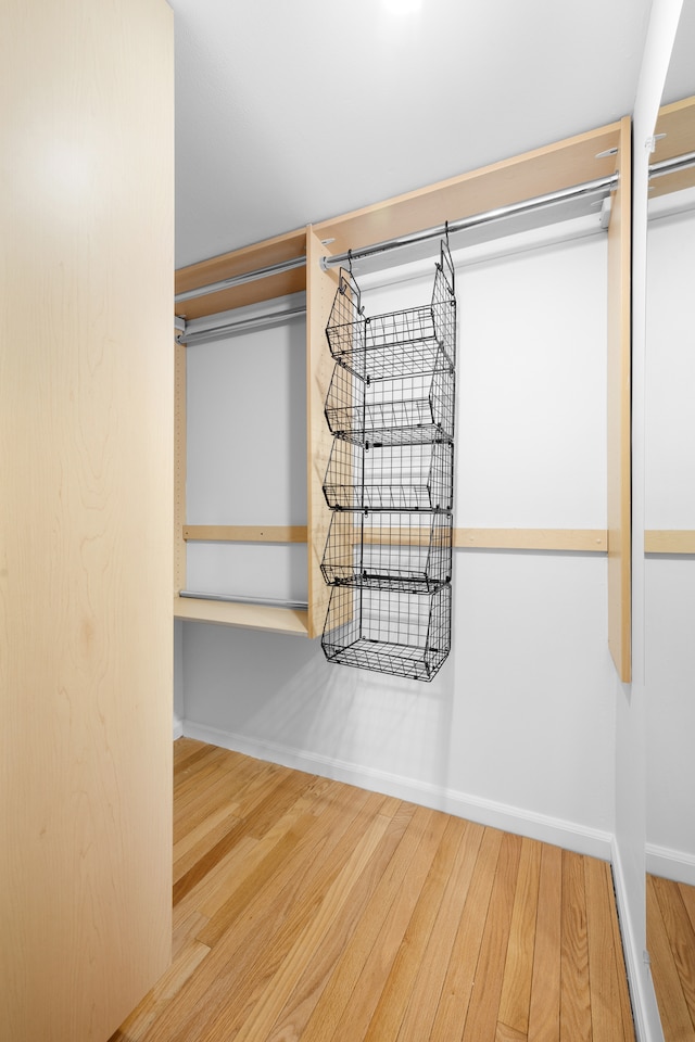 184 Thompson St Unit 5B, New York City, NY 10012 - spacious closet with wood finished floors