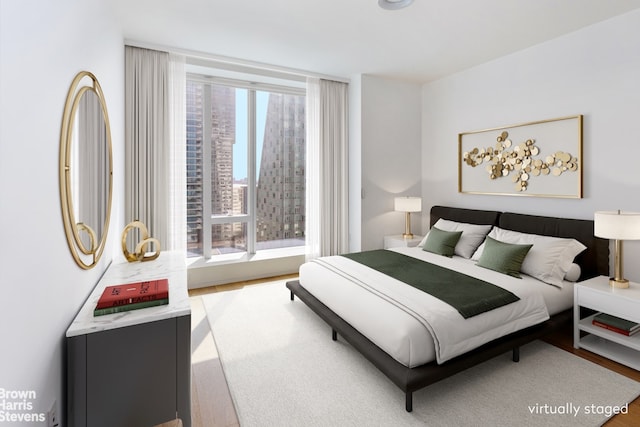 1 W End Ave Unit 18H, New York City, NY 10023 - bedroom featuring wood finished floors