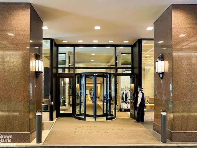 20 W 64th St Unit 20K, New York City, NY 10023 - community lobby featuring recessed lighting