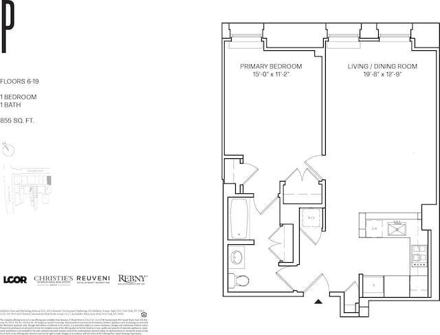 25 Broad St Unit 17-P, New York City, NY 10004 - room layout