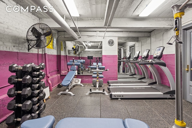 72-17 34th Ave Unit 1P, New York City, NY 11372 - view of exercise room