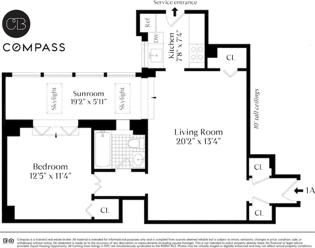 40 W 67th St Unit 1A, New York City, NY 10023 - property floor plan