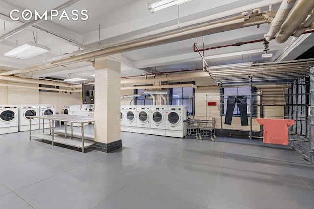 40 W 67th St Unit 1A, New York City, NY 10023 - garage with independent washer and dryer