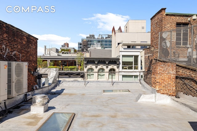 47 Howard St Unit 5, New York City, NY 10013 - view of patio featuring a view of city