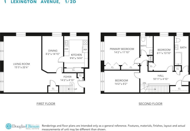 1 Lexington Ave Unit 1/2D, New York City, NY 10010 - property floor plan