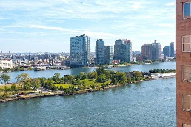 25 Sutton Pl S Unit 16L, New York City, NY 10022 - water view with skyline