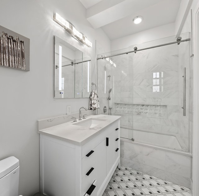10 W 86th St Unit 15A, New York City, NY 10024 - bathroom with toilet and vanity
