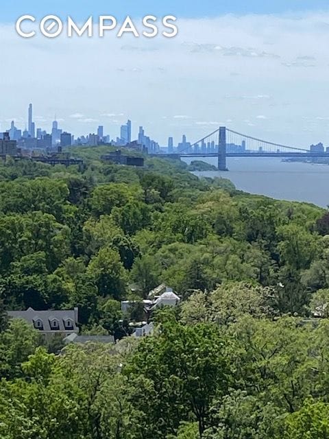 5700 Arlington Ave Unit 16T, New York City, NY 10471 - aerial view of a notable bridge and a forest