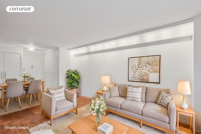 345 E 69th St Unit 2B, New York City, NY 10021 - view of living room