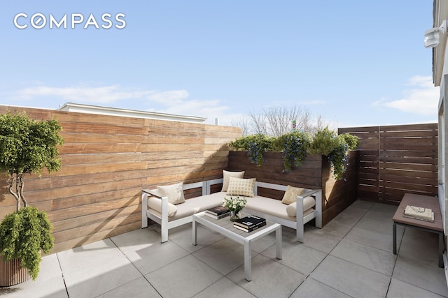 476 Hancock St Unit 3, New York City, NY 11233 - fenced backyard with a patio