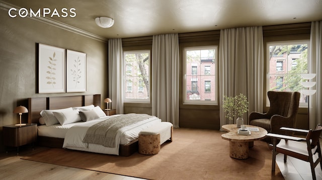 17 Douglass St, New York City, NY 11231 - bedroom with light wood-type flooring