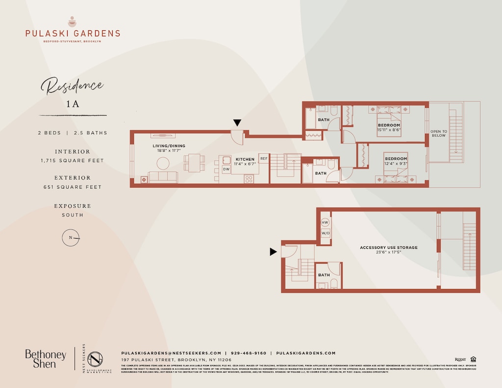 197 Pulaski St Garden, Unit Garden, New York City, NY 11206 - property floor plan