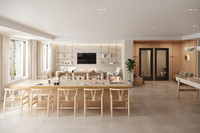 228 13th St Unit 203, New York City, NY 11215 - dining room with recessed lighting