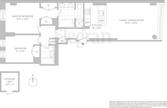 210 Lafayette St Unit 5A, New York City, NY 10012 - room layout