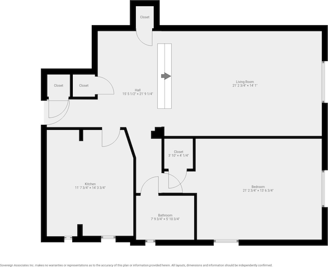 100 Bennett Ave Unit 4B, New York City, NY 10033 - floor plan / room layout