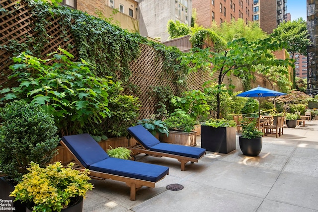 230 E 73rd St Unit 8Def, New York City, NY 10021 - view of patio