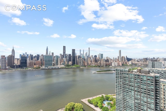 4-74 48th Ave Unit Ph2B, New York City, NY 11109 - water view featuring city skyline