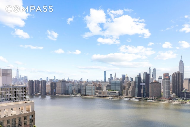 4-74 48th Ave Unit Ph2B, New York City, NY 11109 - view of city skyline featuring a nearby body of water